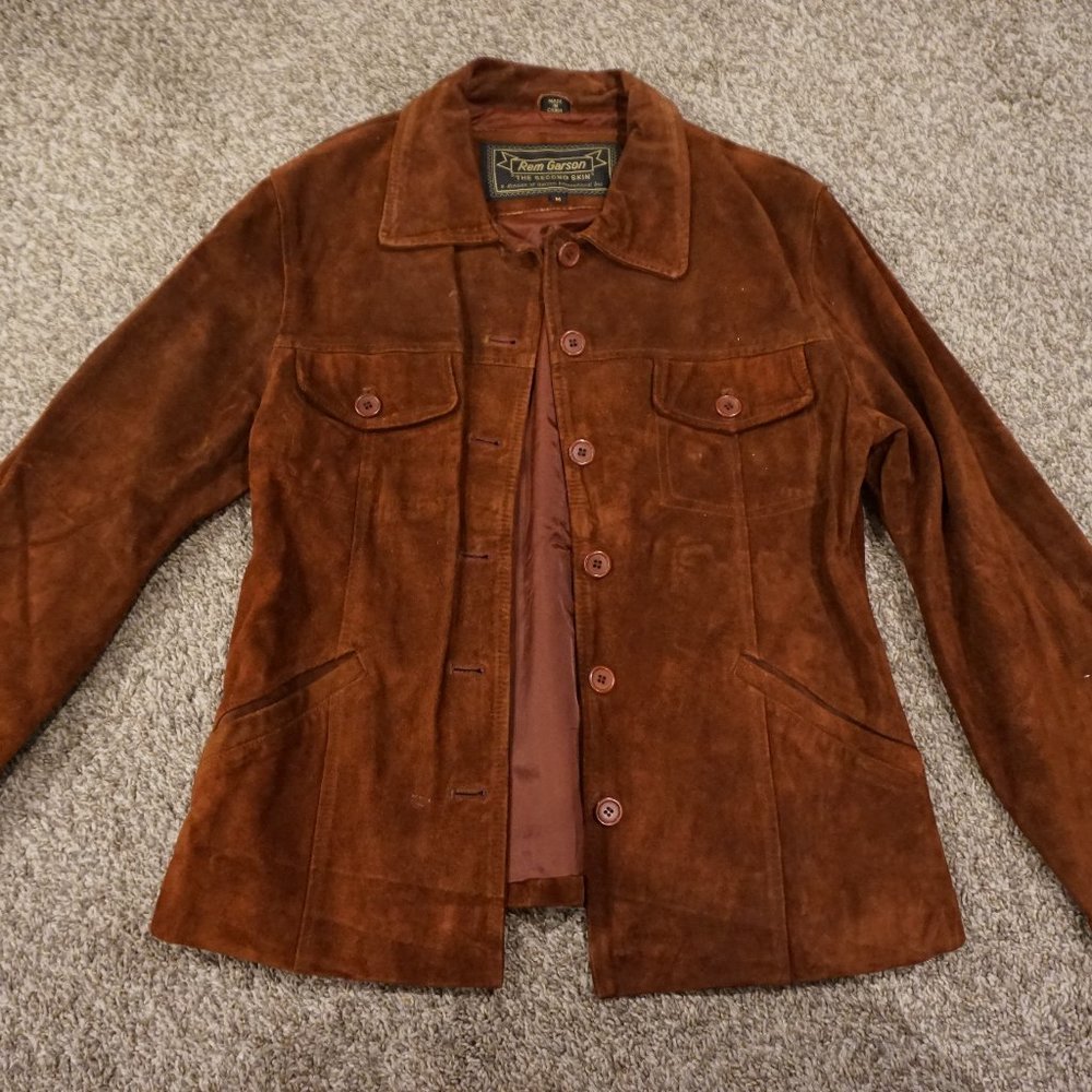 Rem Garson "The Second Skin" Suede Jacket